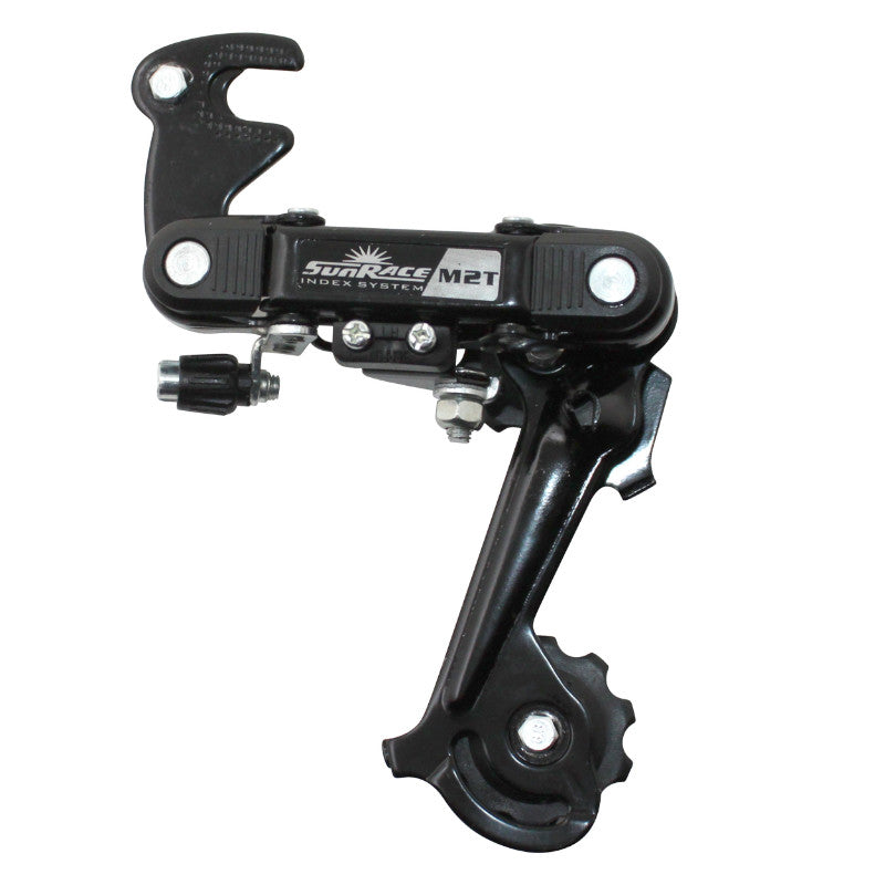 Dérailleur arrière Sunrace 6-7 vitesses compatible Shimano – VTT chape longue avec patte