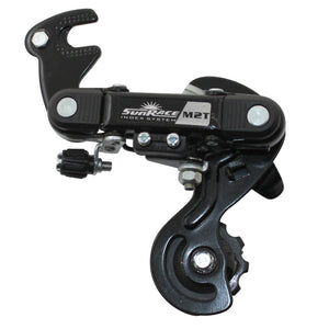 Dérailleur arrière Sunrace 6-7 vitesses compatible Shimano – Route chape courte avec patte