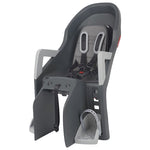 Siège enfant arrière Polisport Guppy Maxi sur porte-bagages gris 9-22 kg