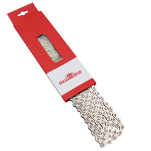 Chaîne Sunrace CNM84 7-8 vitesses argent 116 maillons
