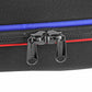 Valise de transport vélo rigide thermoformée noire avec roulettes – vue 2