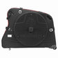 Valise de transport vélo rigide thermoformée noire avec roulettes – vue 12
