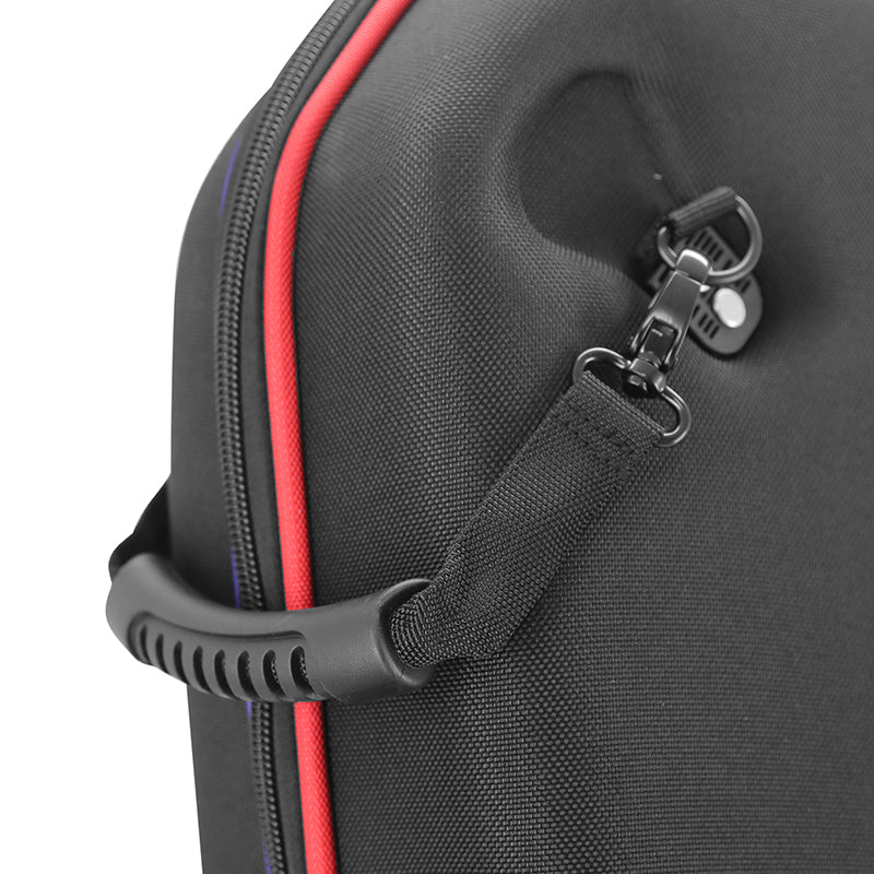 Valise de transport vélo rigide thermoformée noire avec roulettes – vue 18