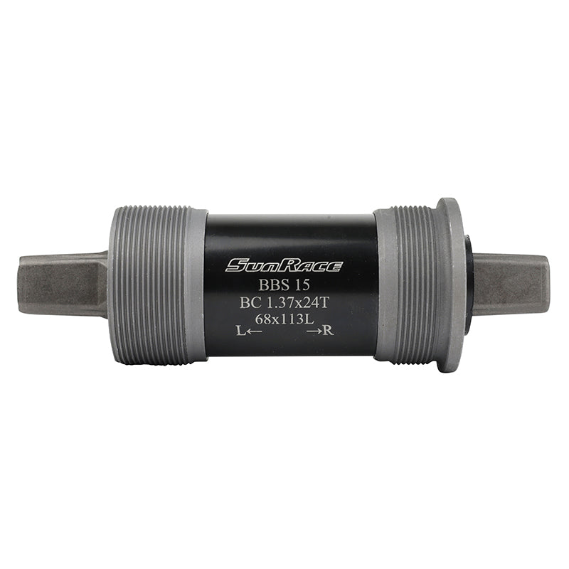 Boîtier de pédalier Sunrace carré BBS cuvettes acier BSA boîte 68 – 113 mm