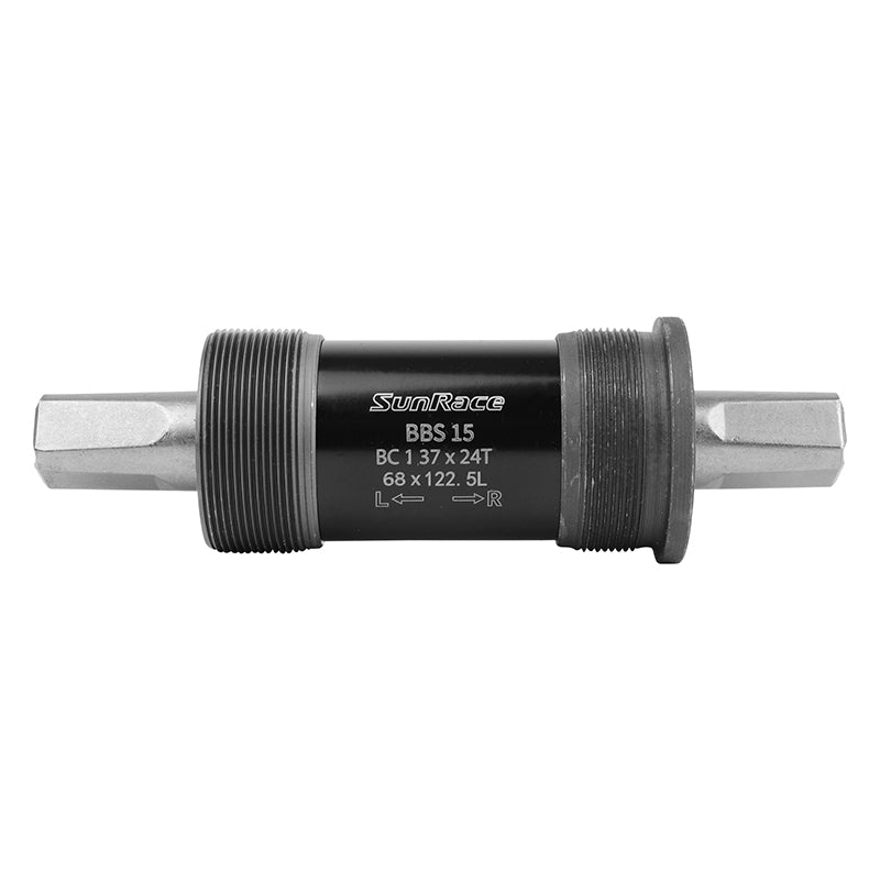 Boîtier de pédalier Sunrace carré BBS cuvettes acier BSA boîte 68 – 122 mm