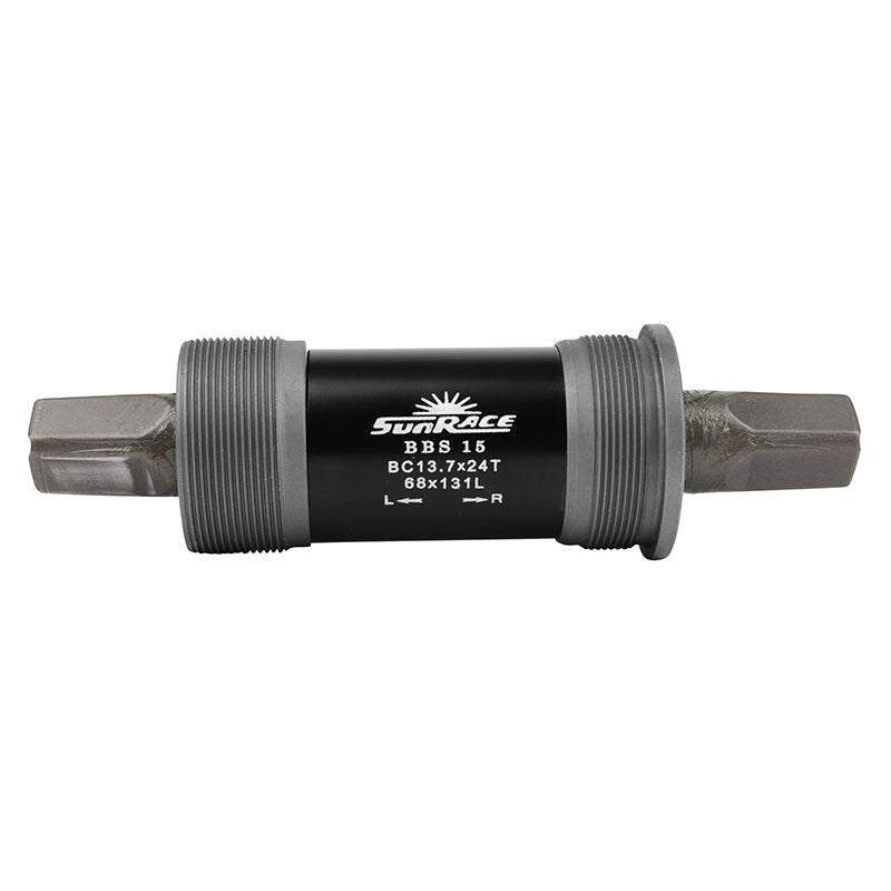 Boîtier de pédalier Sunrace carré BBS cuvettes acier BSA boîte 68 – 131 mm