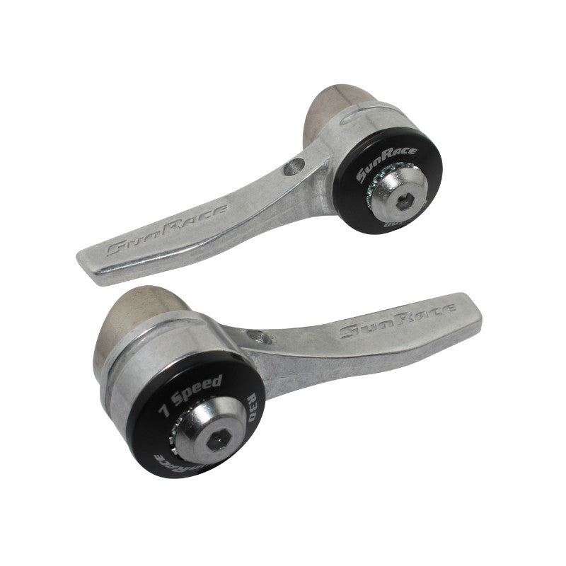 Manettes route Sunrace pour plot à braser (paire) – 3 x 7