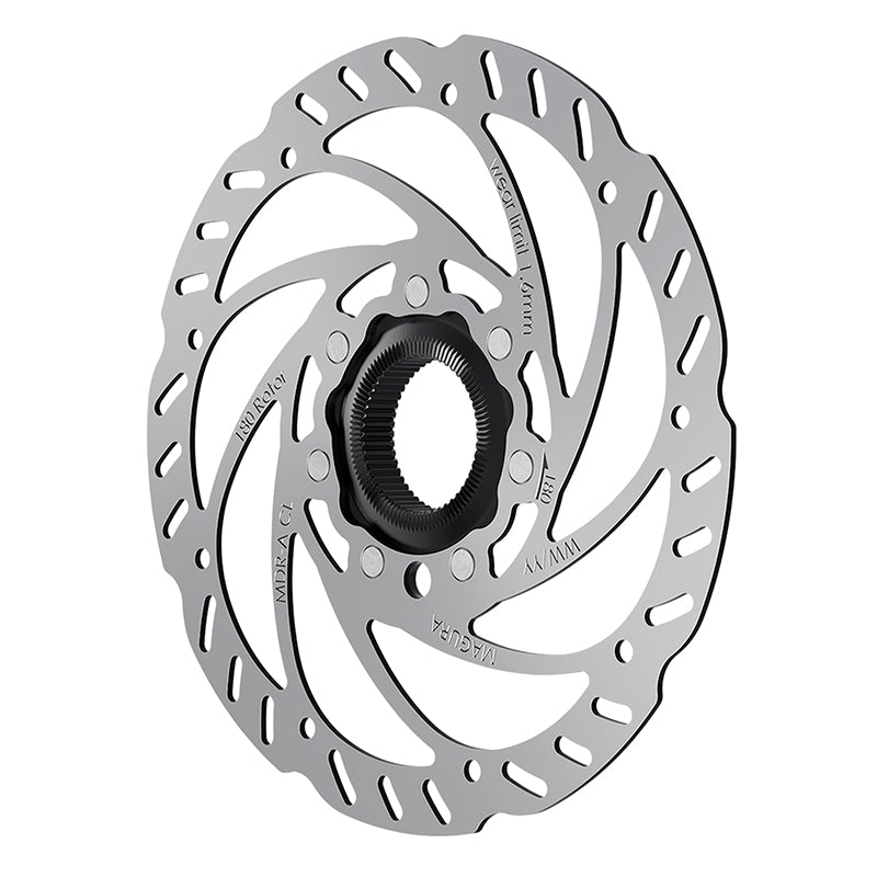 Disque de frein Centerlock Magura 180 mm argent avec écrou