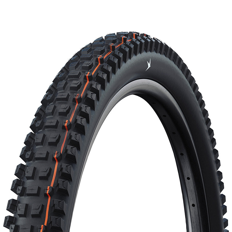 Pneu VTT gravity-VAE Schwalbe Albert EVO Radial noir tringle souple tubeless ready – 29 x 2,50 (63-622)
