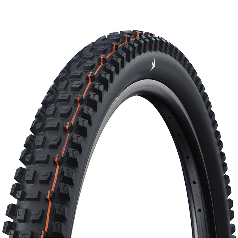 Pneu VTT gravity-VAE Schwalbe Albert EVO Radial noir tringle souple tubeless ready – 27,5 x 2,50 (63-584)