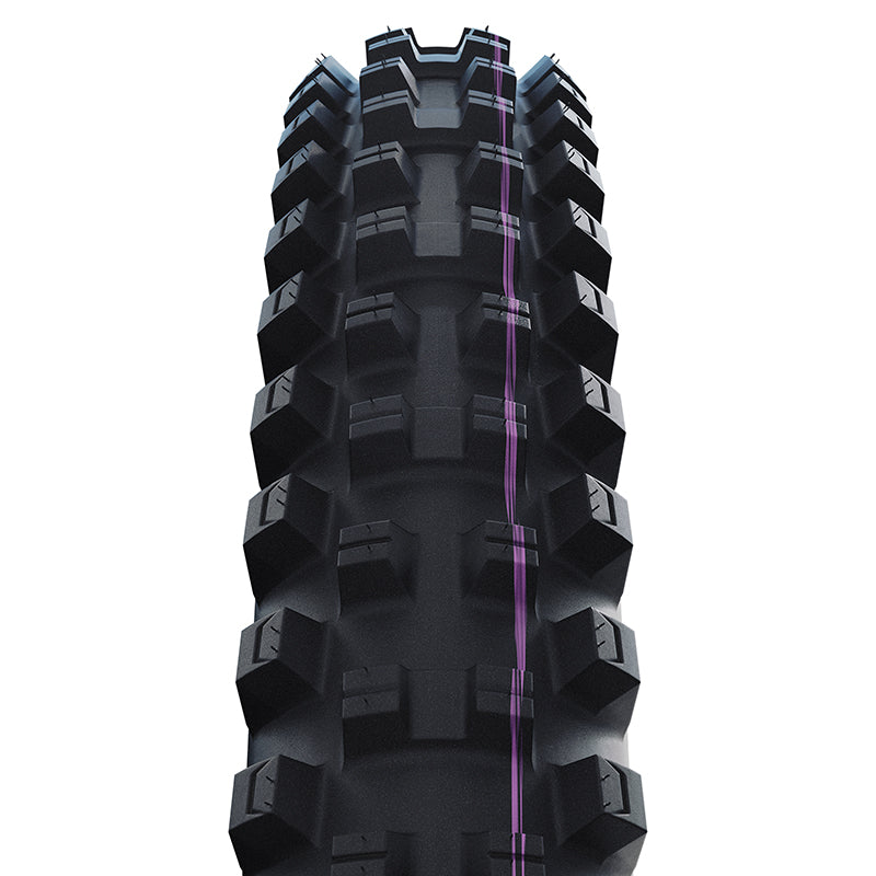 Pneu VTT gravity-VAE Schwalbe Shredda Front Radial noir tringle souple tubeless ready – 29 x 2,50 (63-622) – vue 2