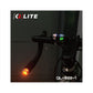 Kit éclairage USB Qlite avec clignotants 80 lumens et commande au cintre – vue 4
