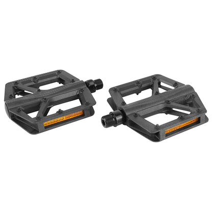 Pédales VTT-BMX Newton carbone injecté noir 9/16" (paire)