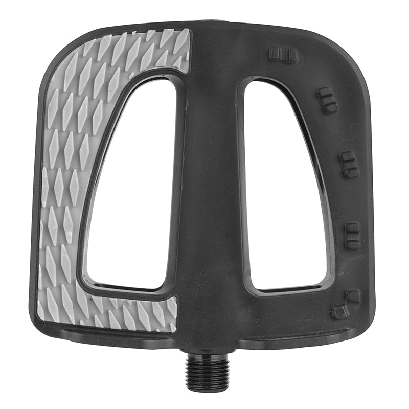Pédales cargo-VAE Newton résine noir-gris 9/16" à roulements (paire) – vue 2