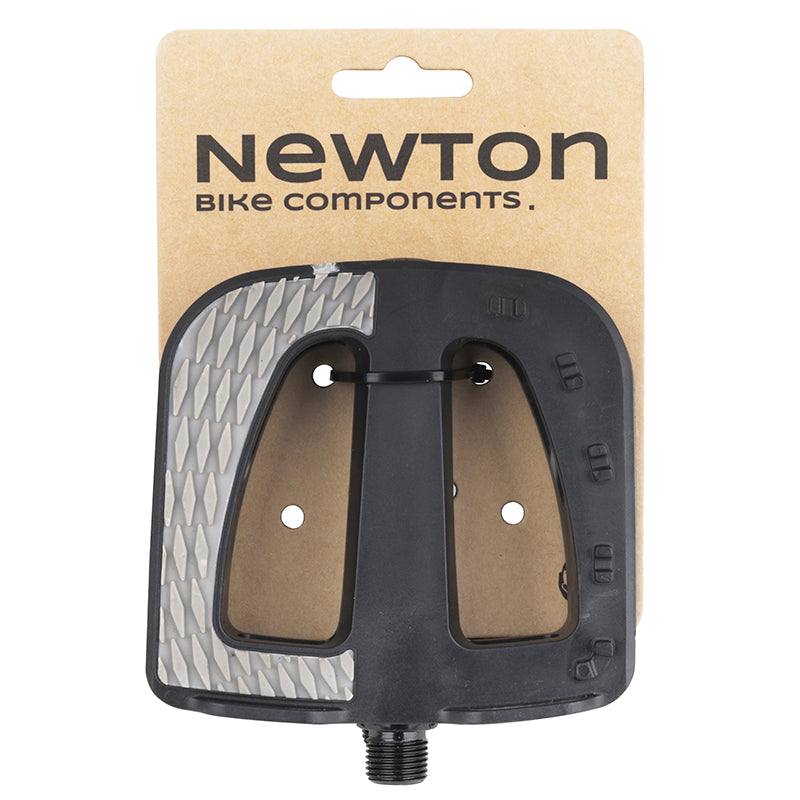 Pédales cargo-VAE Newton résine noir-gris 9/16" à roulements (paire) – vue 5