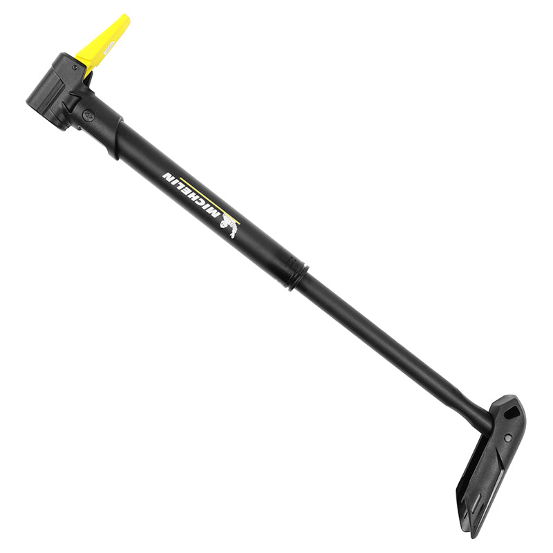 Mini pompe route-VTT Michelin alu-résine double embout 280 mm – vue 2