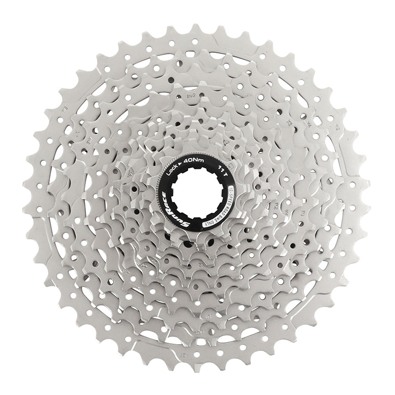 Cassette gravel Sunrace CSRZ800 12 vitesses argent compatible Shimano – 11-42