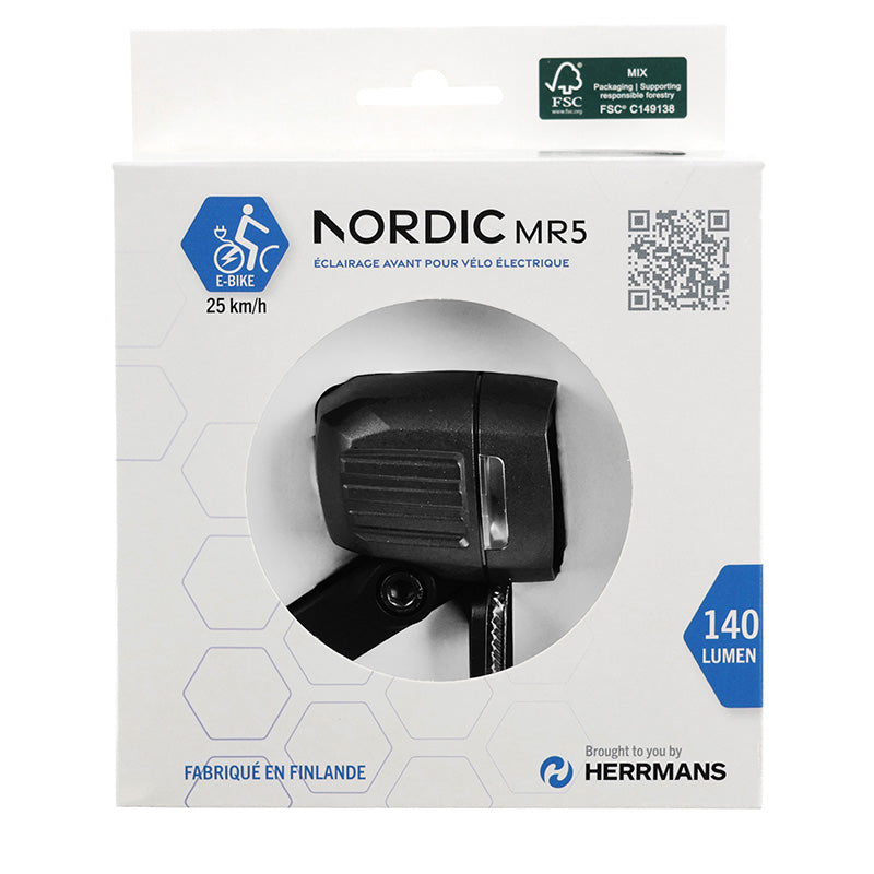 Éclairage avant VAE Herrmans MR5 140 lumens 6-12 V – vue 7