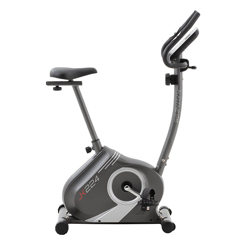 Vélo d'appartement JK Bike JK224 magnétique 8 niveaux volant 7 kg – vue 3