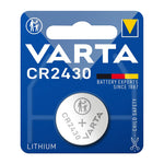 Pile bouton CR2430 Varta lithium 3 V