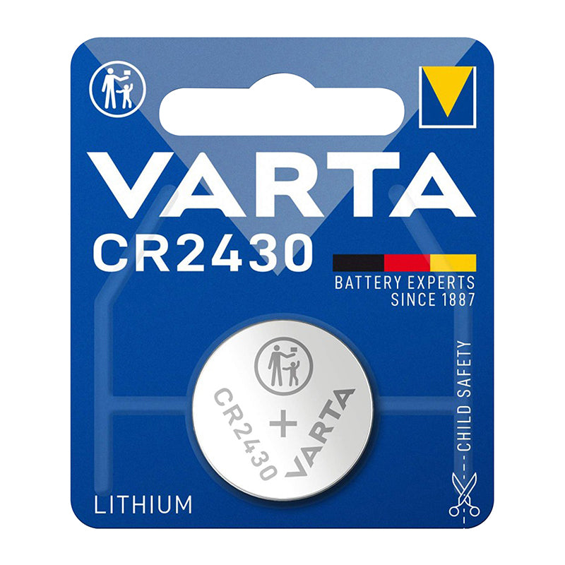 Pile bouton CR2430 Varta lithium 3 V
