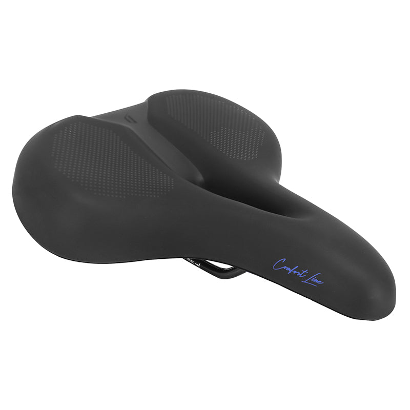 Selle city Newton Comfort Line noir-bleu 269 x 210 mm avec poignée – vue 2