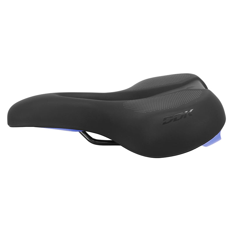Selle city Newton Comfort Line noir-bleu 269 x 210 mm avec poignée – vue 4