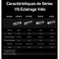 Éclairage avant intelligent iGPSport VS1800S – vue 2
