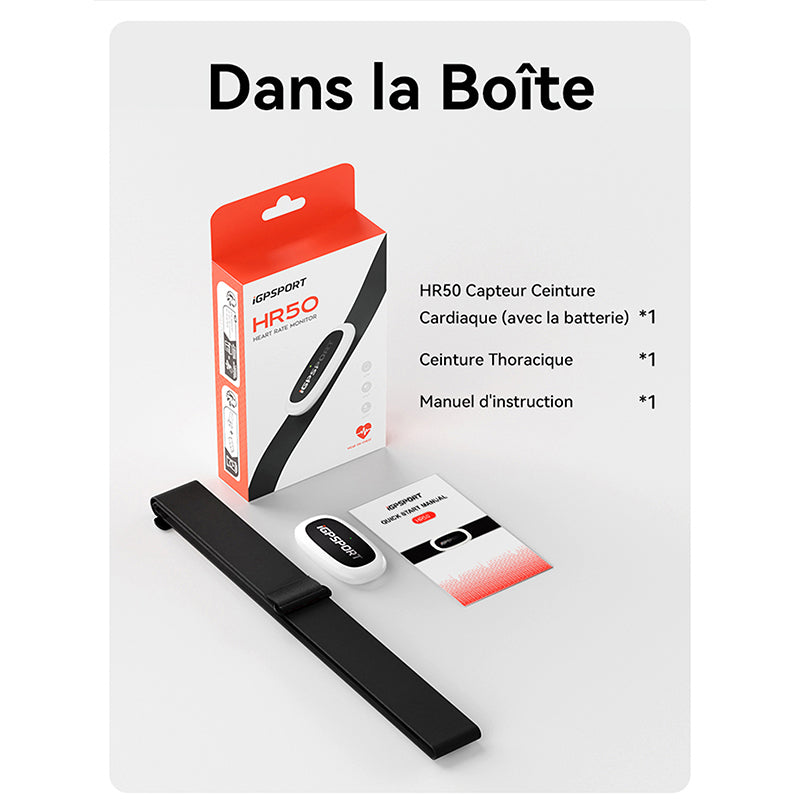 Ceinture cardio iGPSport HR50 – vue 13