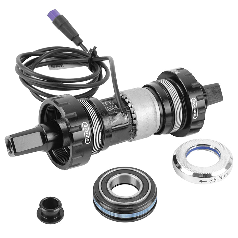 Capteur de couple-cadence VAE Bafang pour moteur roue ar H700 boîtier 68-73 mm longueur d'axe 148 mm longueur de câble 800 mm (sr PA211.32.ST.C) (complet)