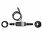 Capteur de couple-cadence VAE Bafang pour moteur roue ar H700 boîtier 68-73 mm longueur d'axe 148 mm longueur de câble 800 mm (sr PA211.32.ST.C) (complet) – vue 5