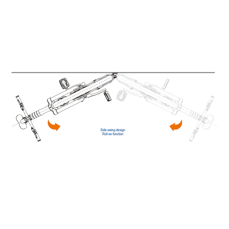 Support mural Ibera 1 vélo fixation sur roue – vue 5