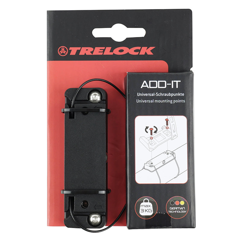 Support antivol pliant et porte-bidon Trelock-AXA Add-it noir – vue 4