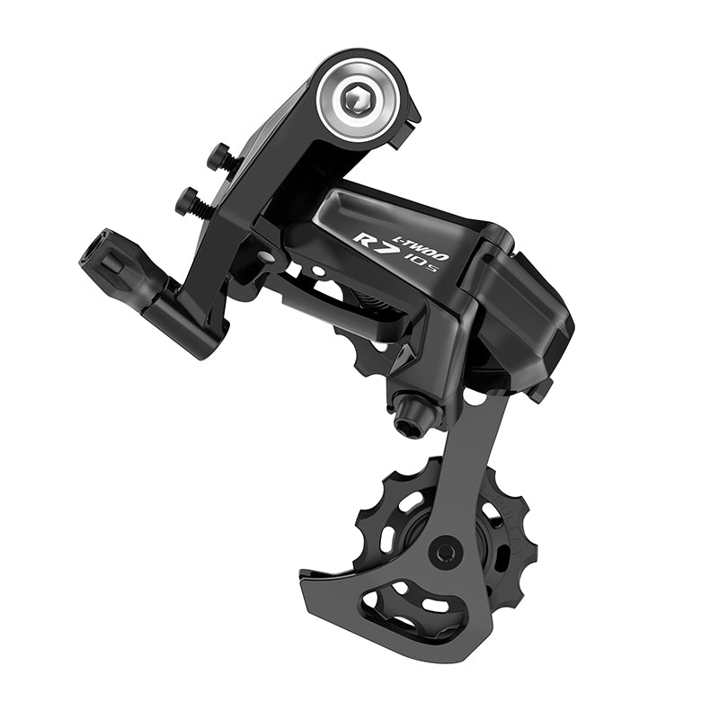 Dérailleur arrière route LTWOO noir compatible Shimano – R7 10 vitesses max 32 dents
