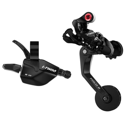Transmission vélo pliant LTWOO 8 vitesses manette et dérailleur