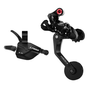Transmission vélo pliant LTWOO 5 vitesses manette et dérailleur