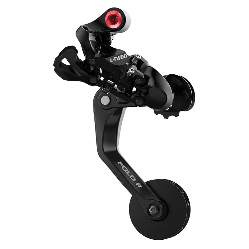 Transmission vélo pliant LTWOO 5 vitesses manette et dérailleur – vue 2
