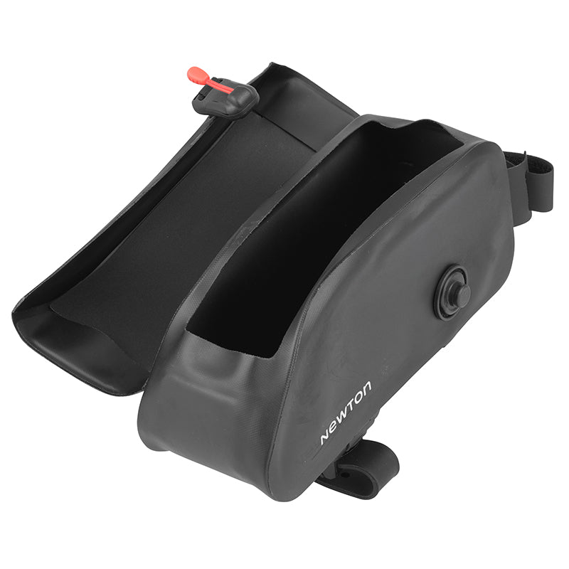 Sacoche de cadre Newton noire étanche fixation magnétique – route-gravel – vue 4