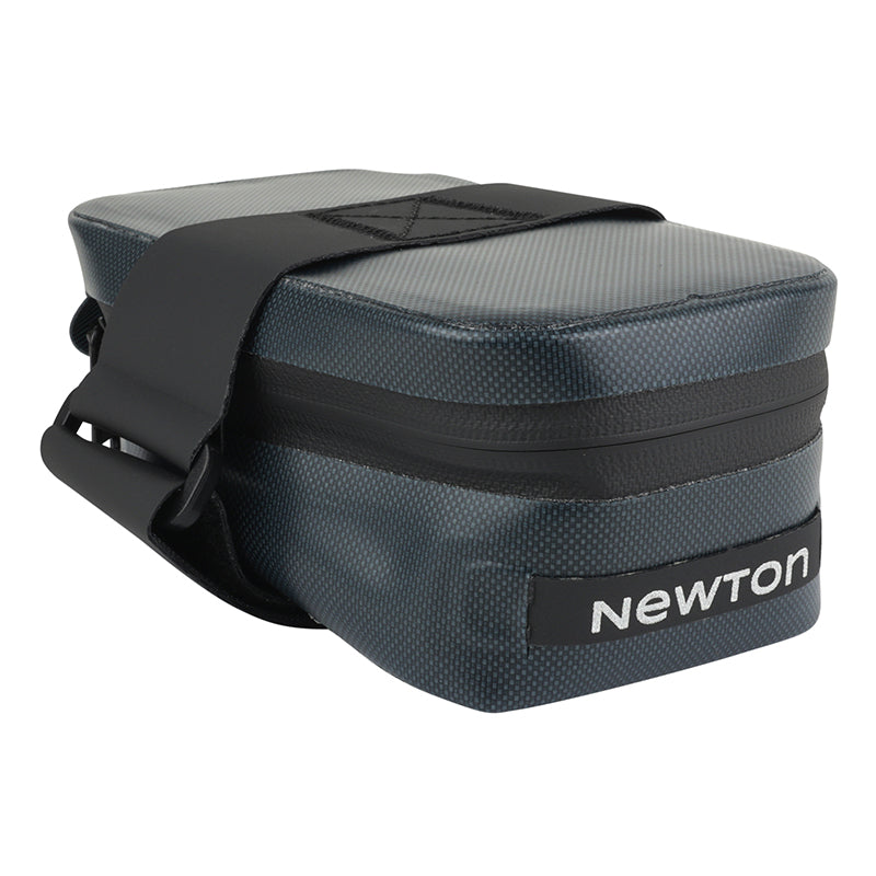 Sacoche de selle Newton étanche fixation velcro – Bleu pétrole
