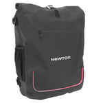 Sacoche arrière latérale sac à dos Newton à LED 22 L noir