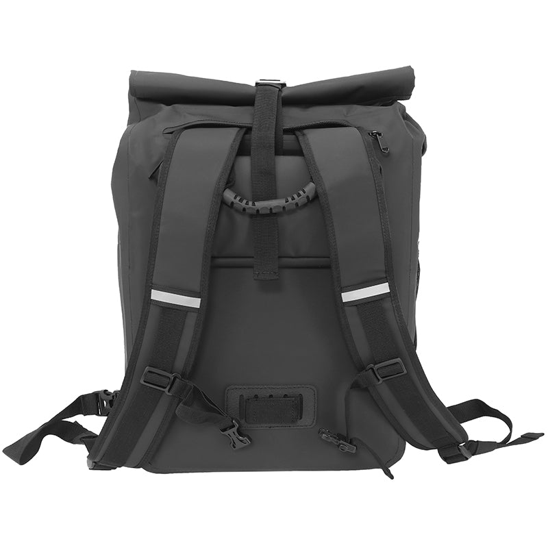 Sacoche arrière latérale sac à dos Newton à LED 22 L noir – vue 8