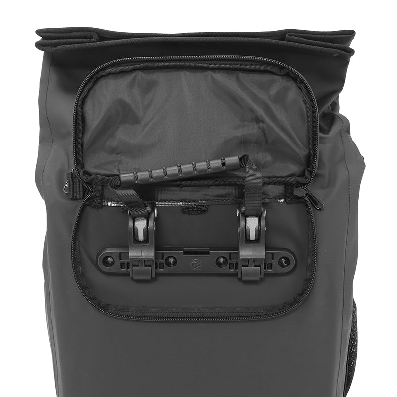 Sacoche arrière latérale sac à dos Newton à LED 22 L noir – vue 11