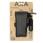 Antivol chaîne à boucle AXA ULC-130 Ø 5,5 mm 1,30 m noir avec sacoche de selle – vue 6