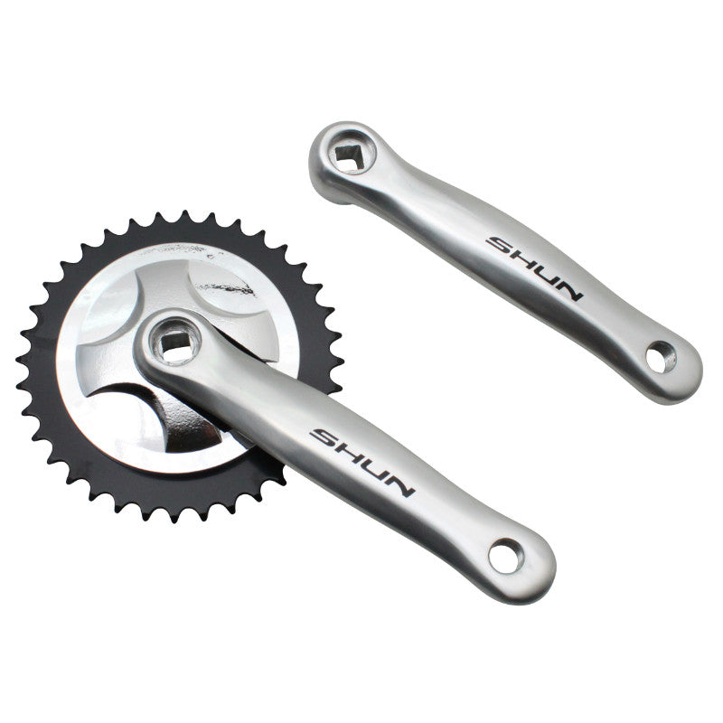 Pédalier city P2R alu 170 mm plateau 36 dents