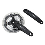 Pédalier VTT P2R 7-8 vitesses alu noir 170 mm 42-34-24 avec pare-chaîne