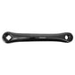 Manivelle gauche Newton alu forgé étroite noire 170 mm – vue 2