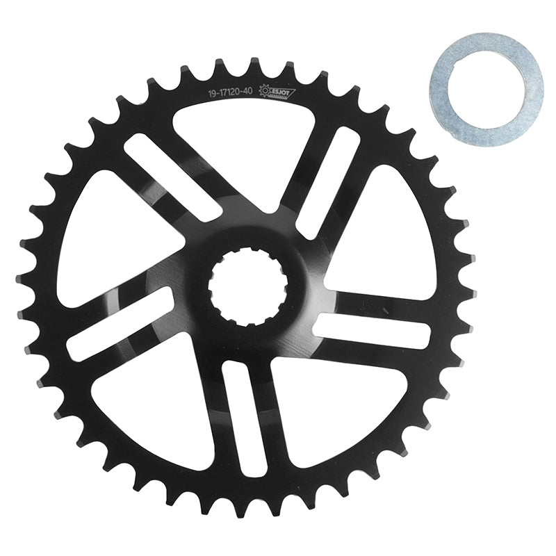 Plateau VAE Esjot Direct Mount Bosch mono acier noir – 40 3e génération