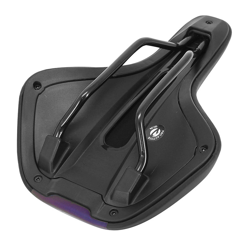 Selle city Newton Shiny Black Stripes effet oil 247 x 168 mm – vue 4