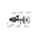 Kit de roulements pour moteur Bosch Gen 3 BLACKBEARING