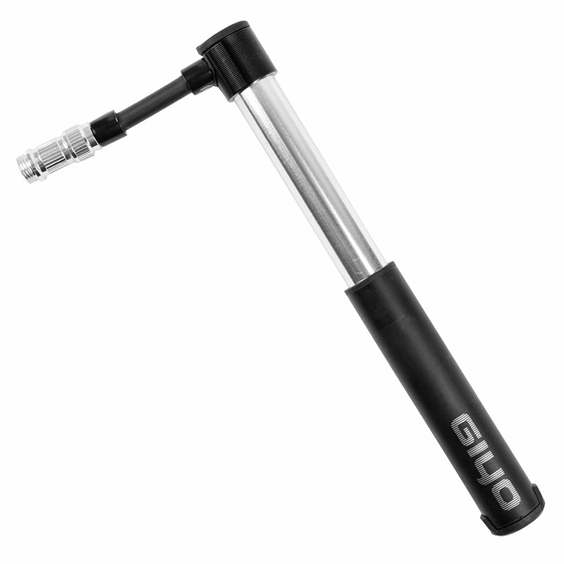 Mini pompe Giyo Micro alu noire 127 mm avec flexible – vue 4